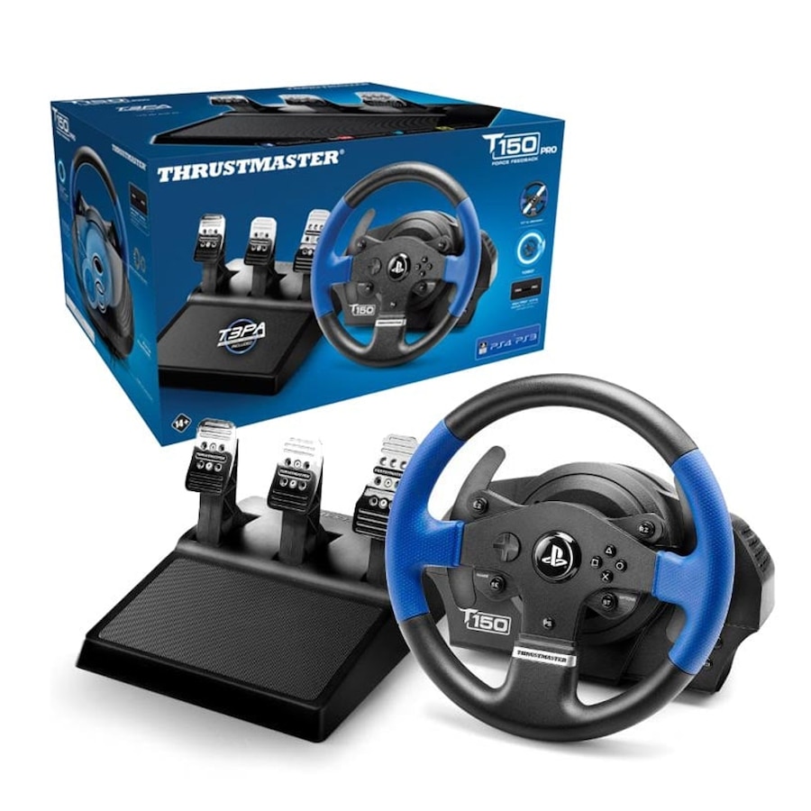 Thrustmaster T150 Pro Force Feedback Wheel for PS5/PS4/PS3 and PC