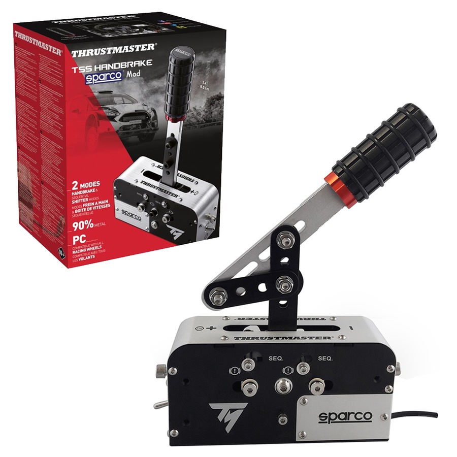 Buy Thrustmaster TSS Handbrake and Sequential Shifter Sparco Mod for PC ...