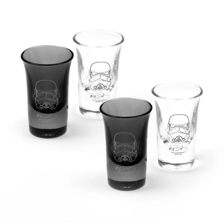 Thumbs Up! Original Stormtrooper Shot Glasses 4 Piece Set