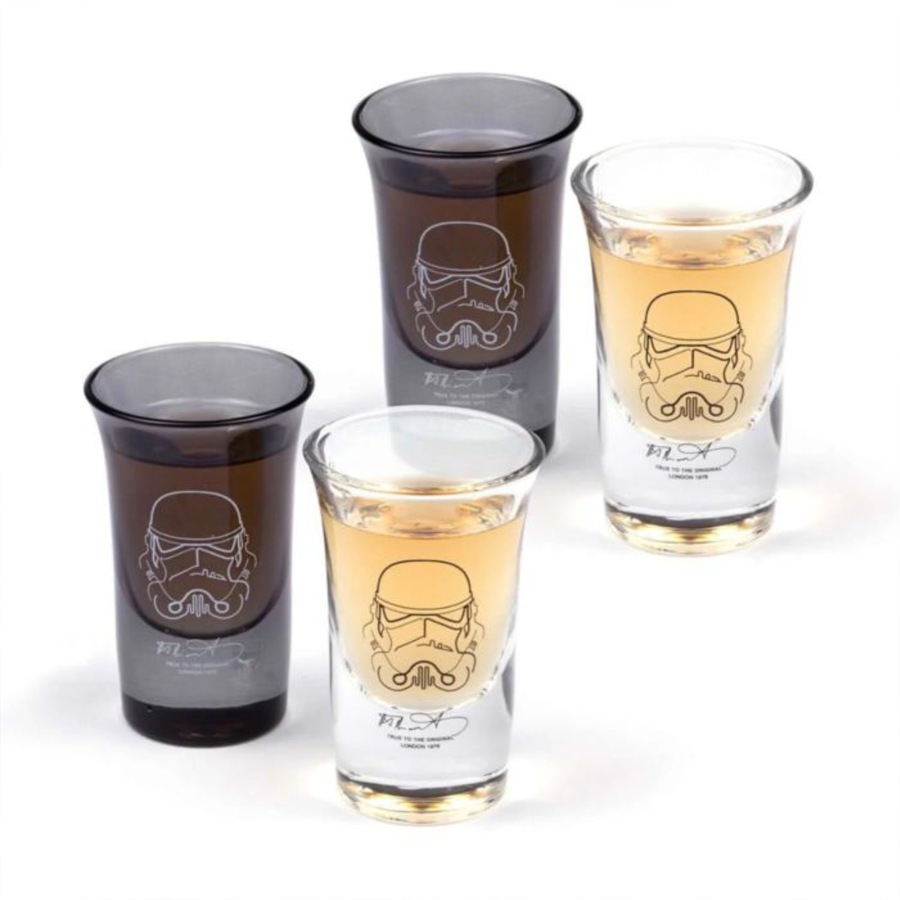 Thumbs Up! Original Stormtrooper Shot Glasses 4 Piece Set