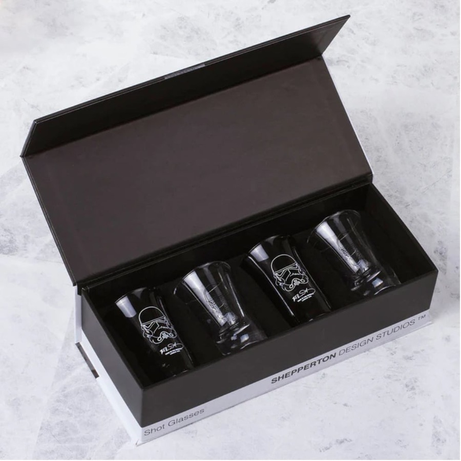 Thumbs Up! Original Stormtrooper Shot Glasses 4 Piece Set