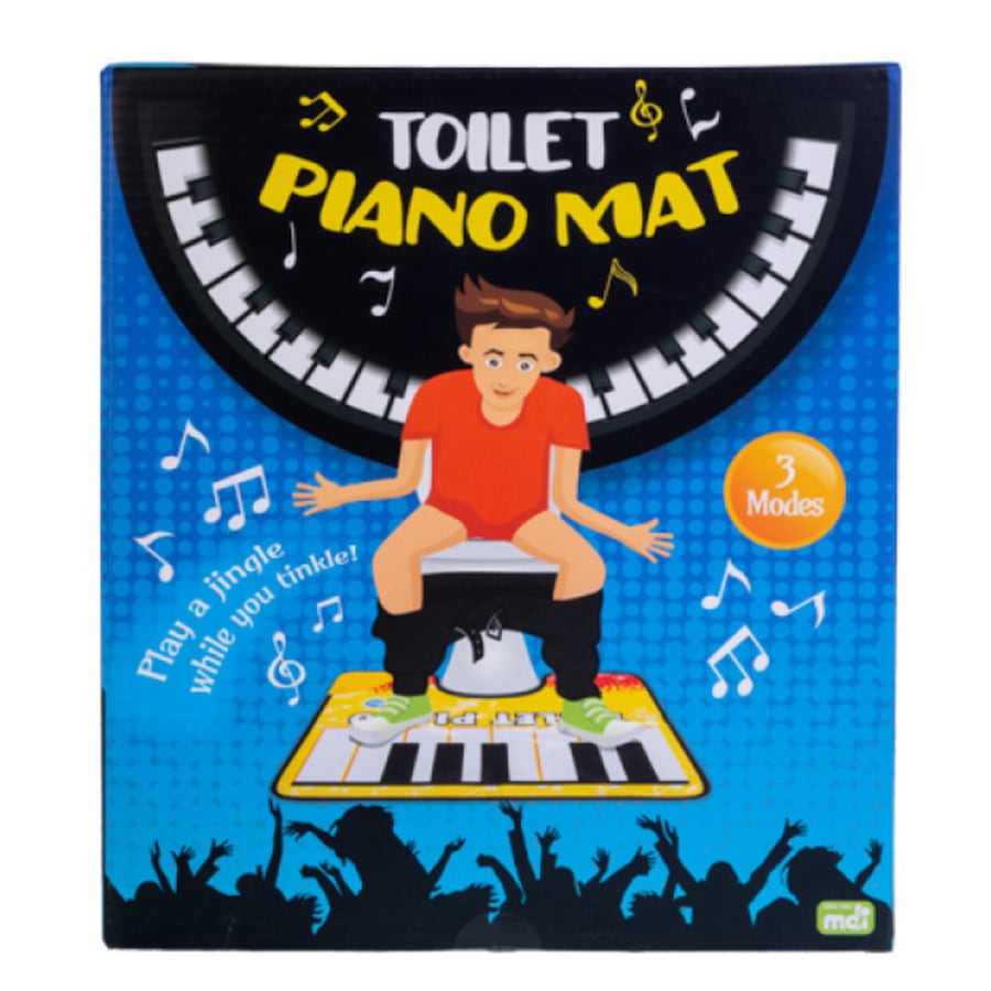 Toilet Piano Mat