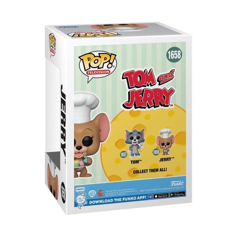 Tom and Jerry Jerry (With Macaroons) Funko POP! Vinyl