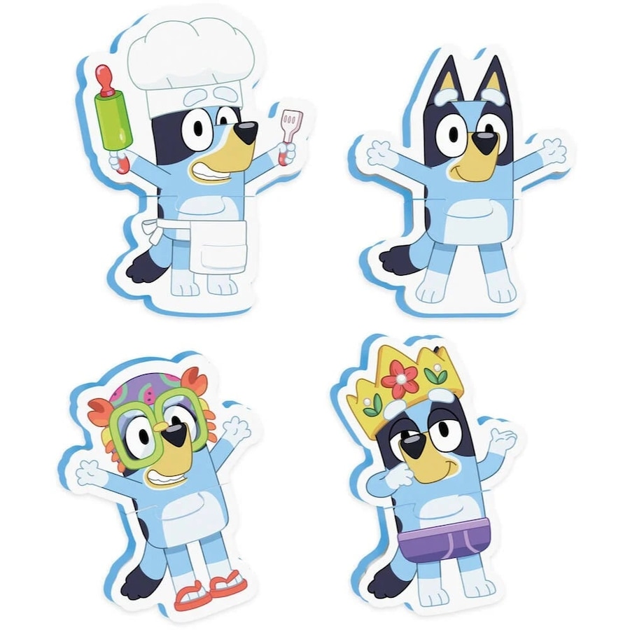 Tomy Toomies Bluey Bath Puzzle Pack