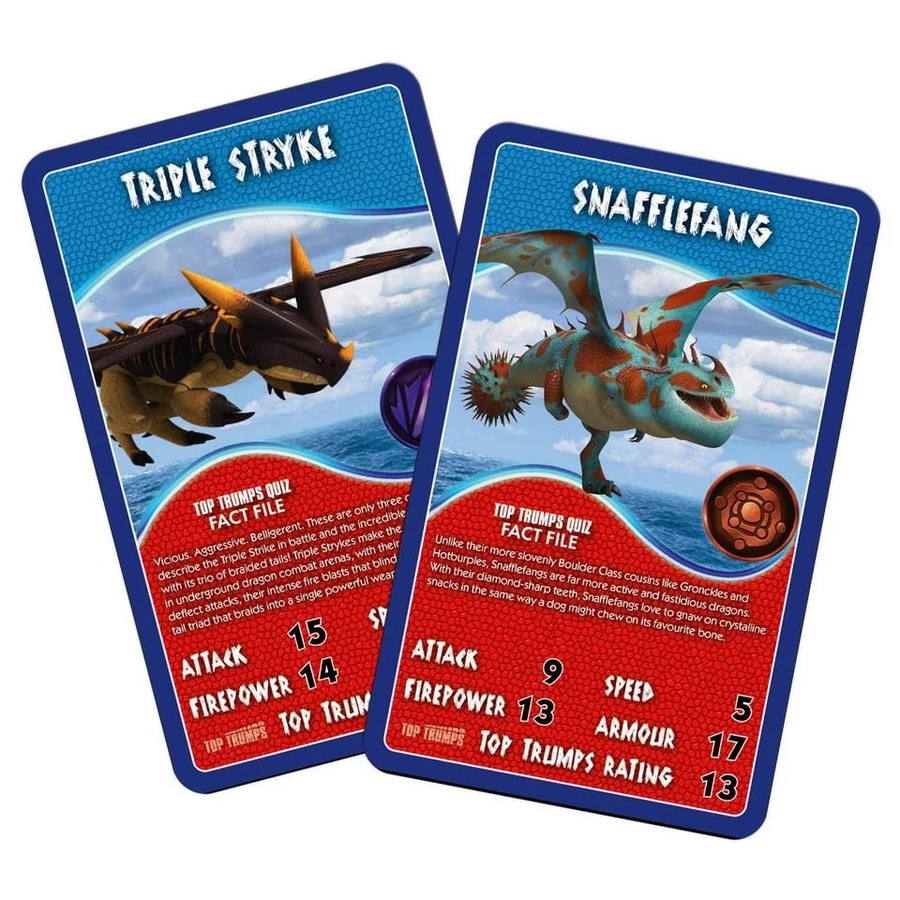 Top Trumps Specials Dreamworks Dragons Card Game