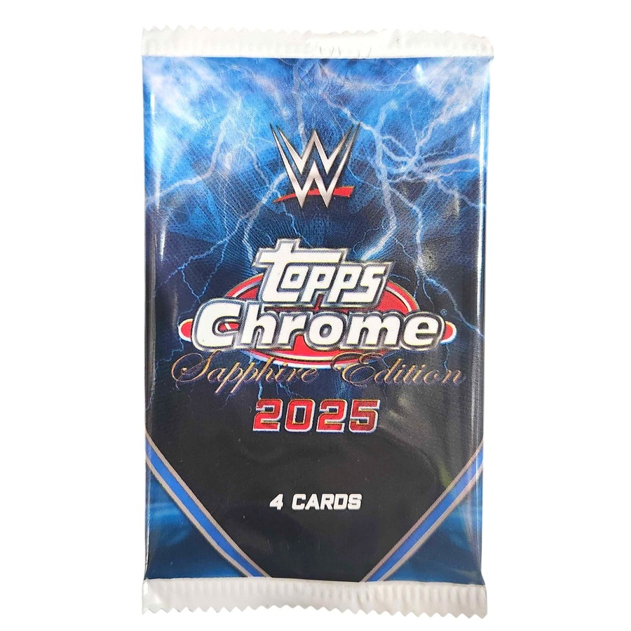 Topps 2025 Chrome WWE Wrestling Sapphire Edition Hobby Box