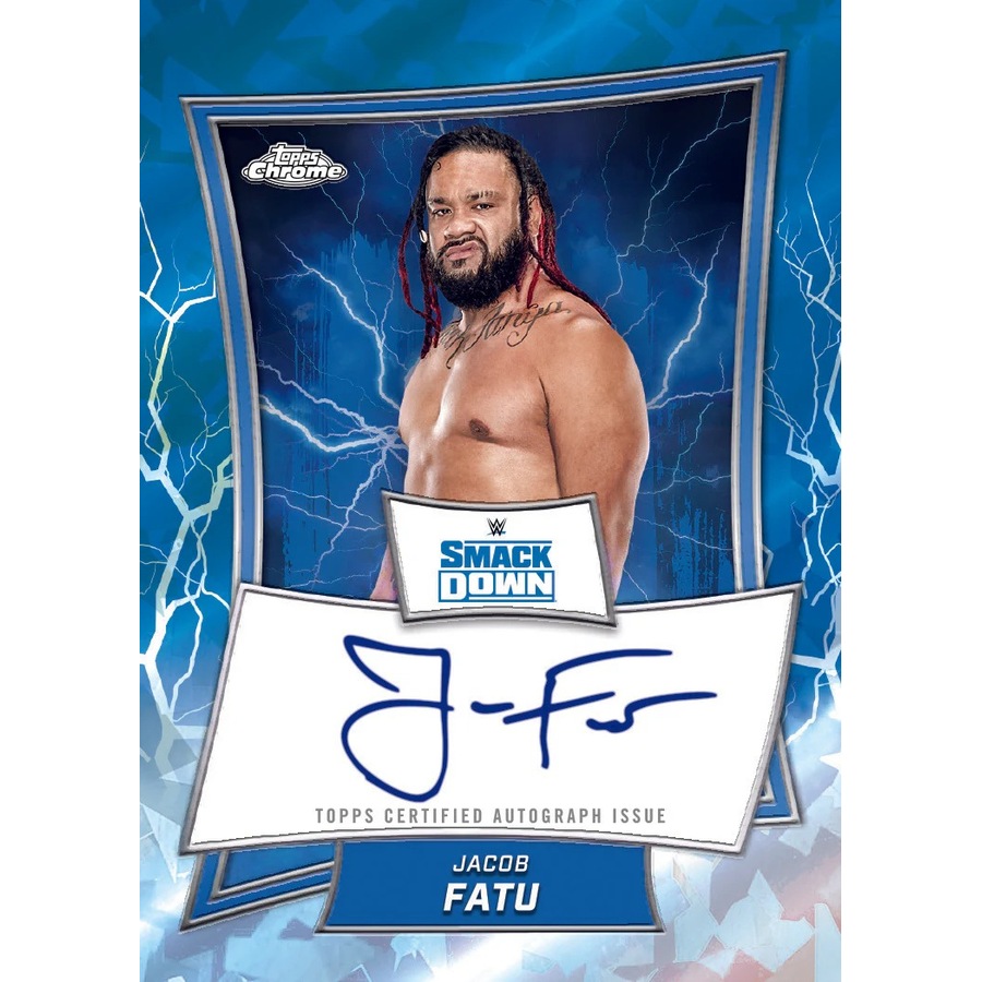 Topps 2025 Chrome WWE Wrestling Sapphire Edition Hobby Box
