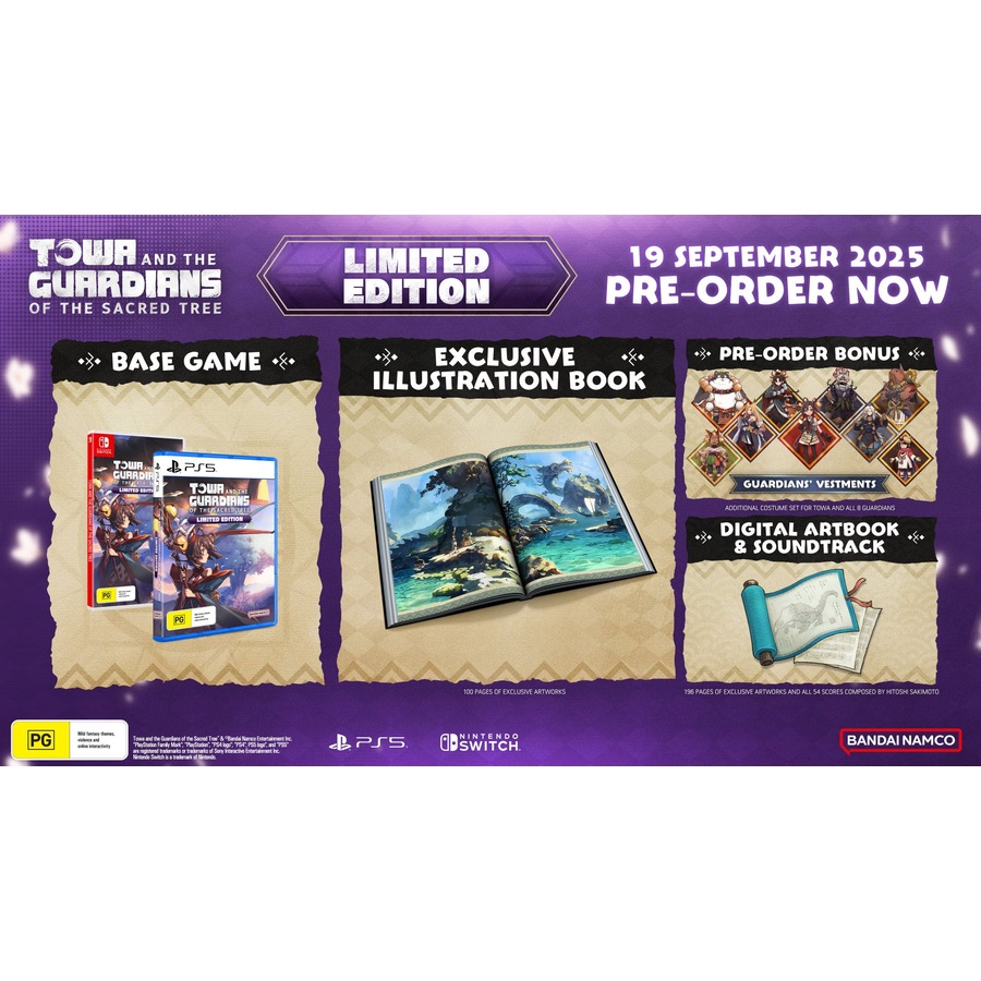 Towa and the Guardians of the Sacred Tree Limited Edition (PS5)