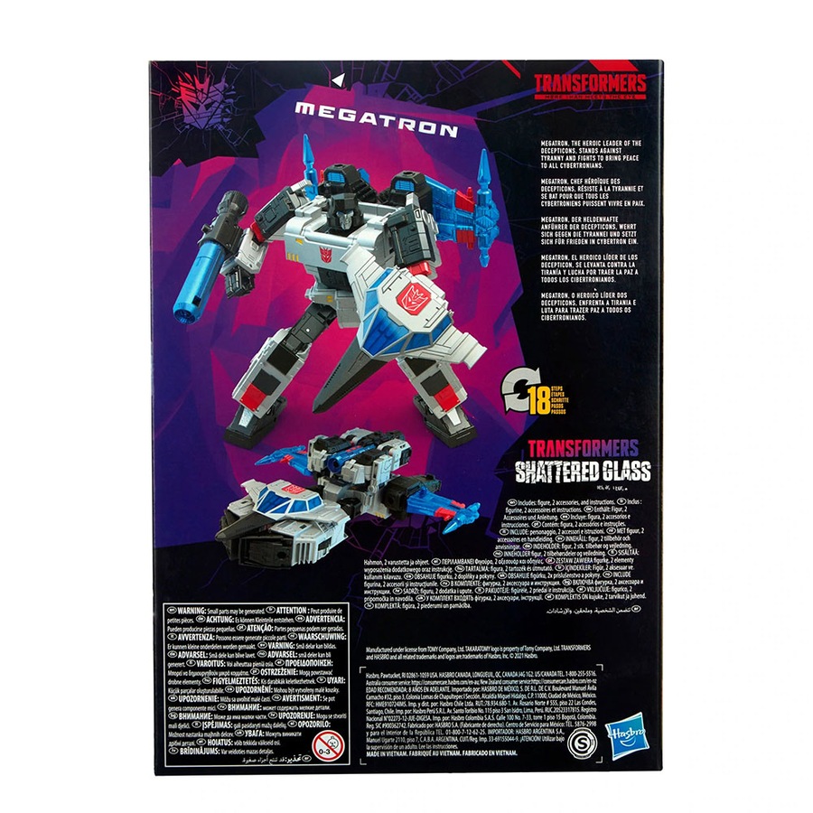 Transformers Generations Shattered Glass Collection Megatron Action Figure