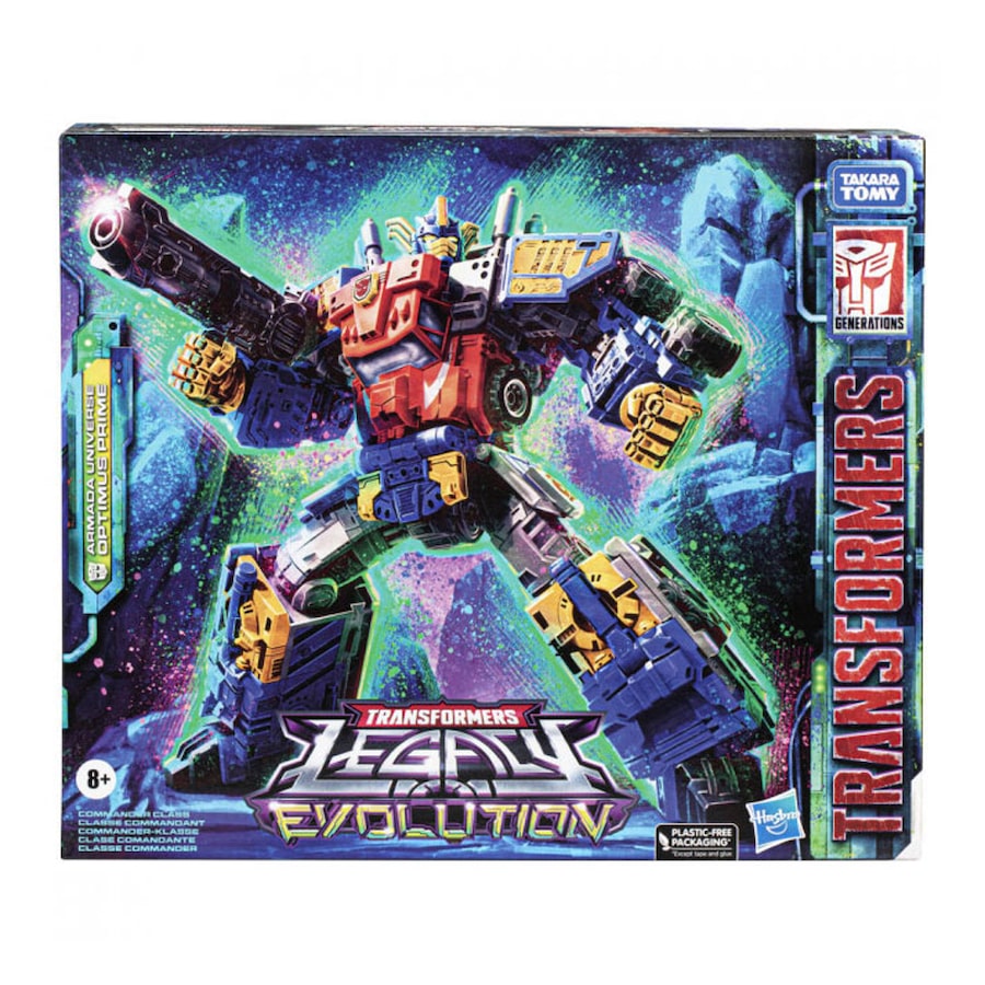 Transformers Legacy Evolution Commander Class Armada Universe Optimus Prime Action Figure