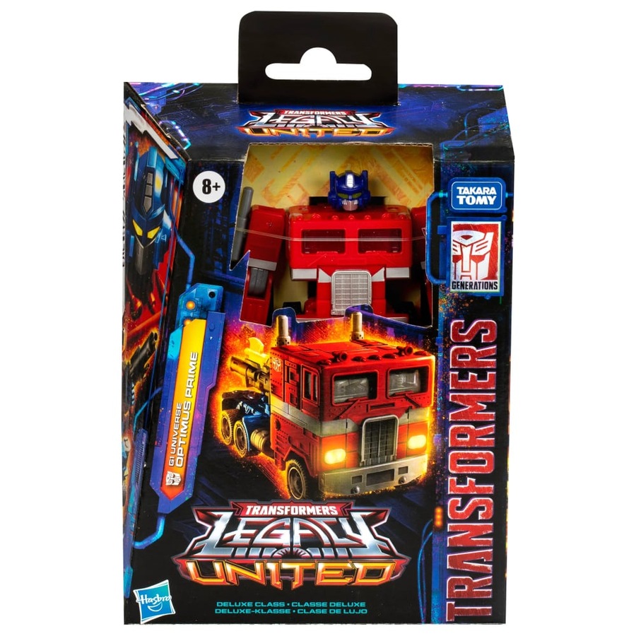 Transformers Legacy United G1 Universe Optimus Prime Deluxe Class Action Figure