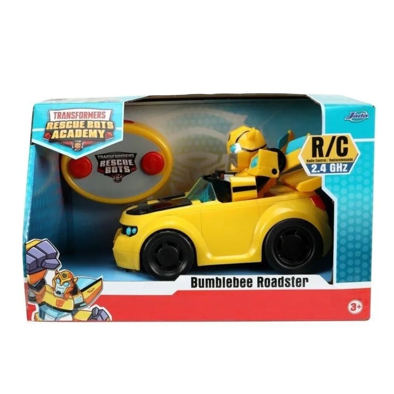 Buy Transformers Rescue Bots Academy Bumblebee RC Bumper Cars - MyDeal