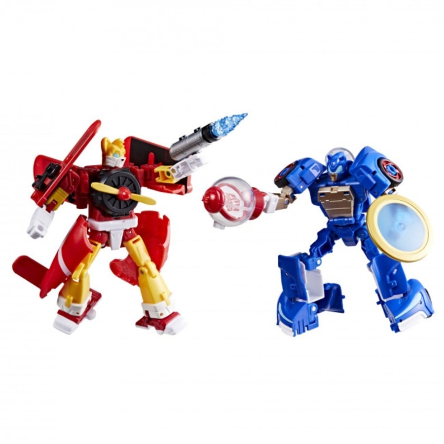 Transformers x Sonic the Hedgehog: Transformers Wingtail and Blue Booster Action Figures