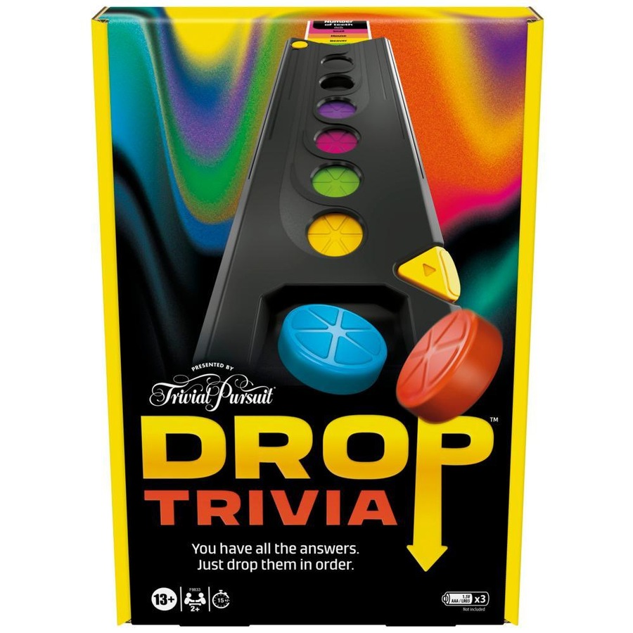 Buy Trivial Pursuit Drop Trivia Board Game - Everyday Rewards Shop