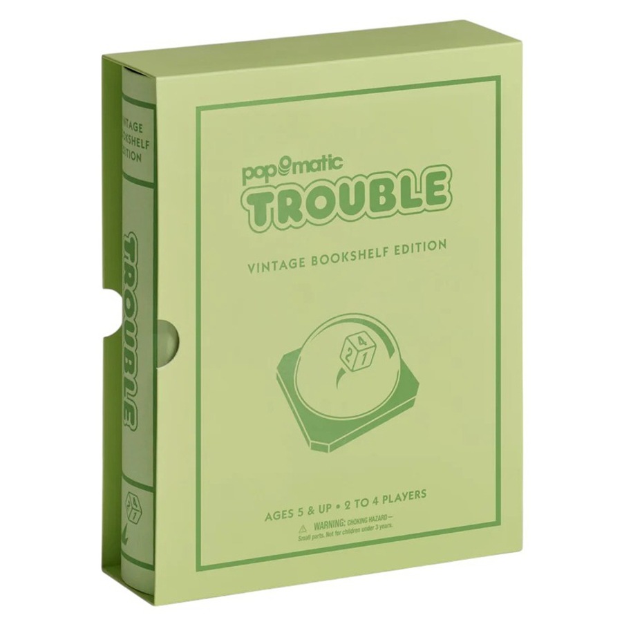 Trouble Vintage Bookshelf Edition Board Game