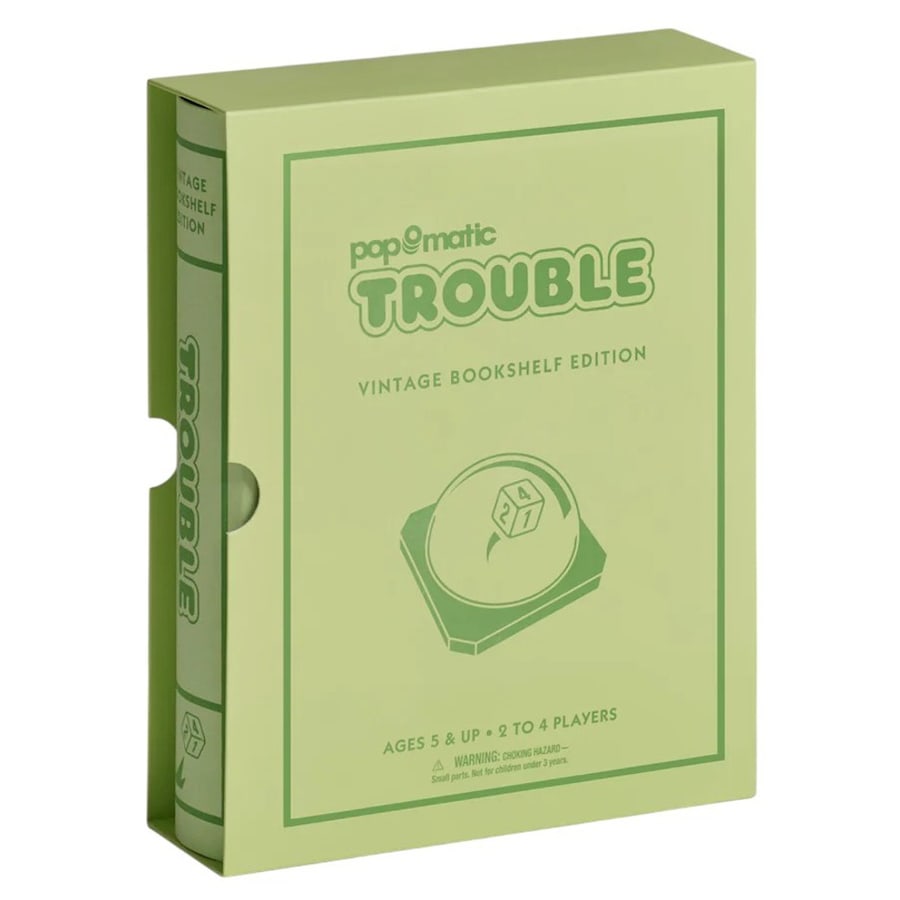 Trouble Vintage Bookshelf Edition Board Game