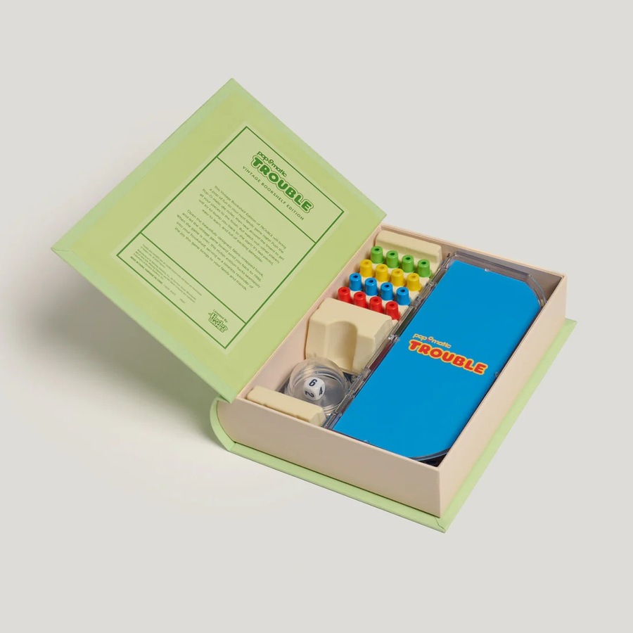 Trouble Vintage Bookshelf Edition Board Game