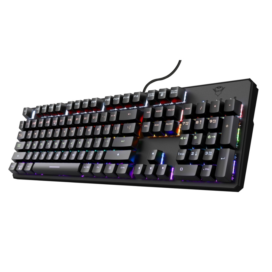 Trust GXT865 Asta Wired RGB Gaming Keyboard