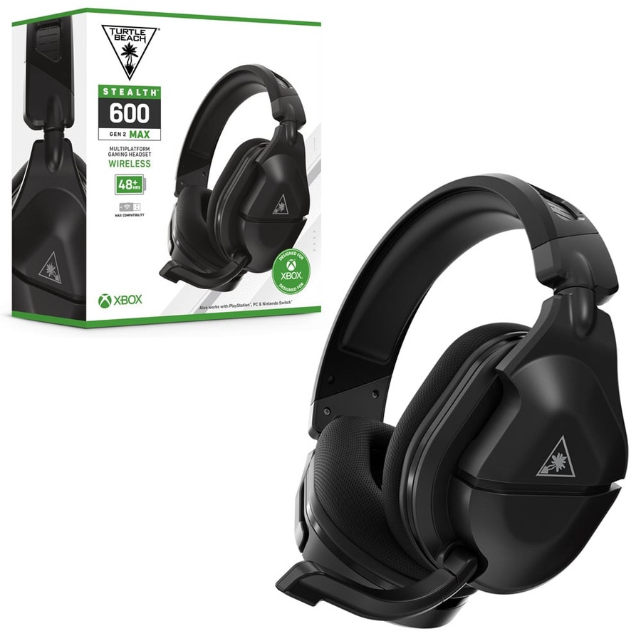 Turtle Beach Stealth 600 Gen 2 MAX Black Wireless Gaming Headset for Xbox One and Xbox Series X