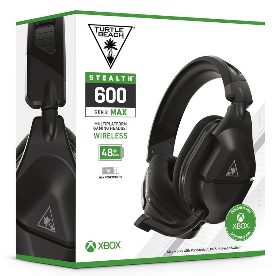 Turtle Beach Stealth 600 Gen 2 MAX Black Wireless Gaming Headset for Xbox One and Xbox Series X