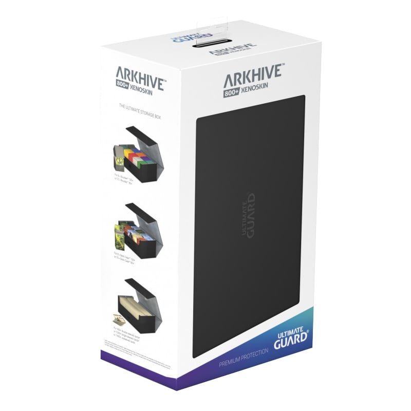 Buy Ultimate Guard Arkhive 800+ Xenoskin Standard Size Deck Box (Black