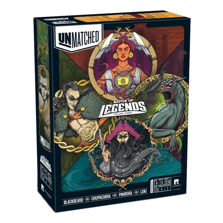 Unmatched Battle of Legends Volume 3 Board Game