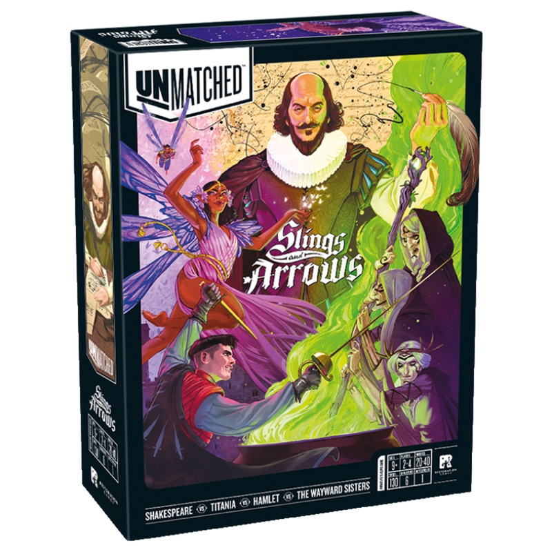 Buy Unmatched Sling and Arrows Board Game MyDeal