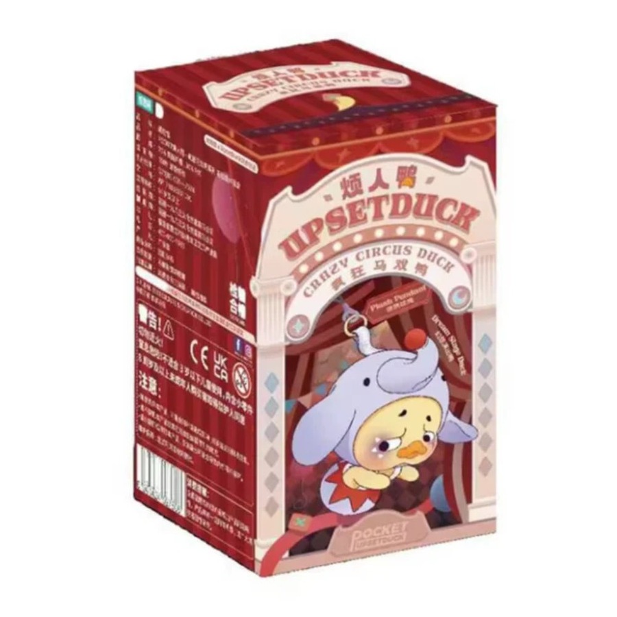 Upset Duck Crazy Circus Pocket Size Keychain Series Blind Box