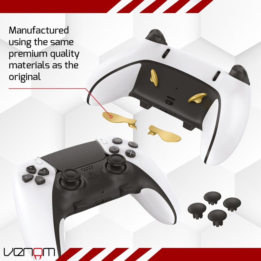 Buy Venom Customisation Kit for PlayStation 5 Dualsense Edge Controller ...