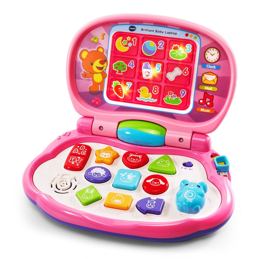 VTech Brilliant Baby Pink Laptop