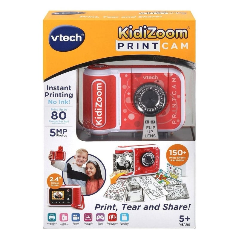 Buy VTech Kidizoom Print Cam (Red) - MyDeal