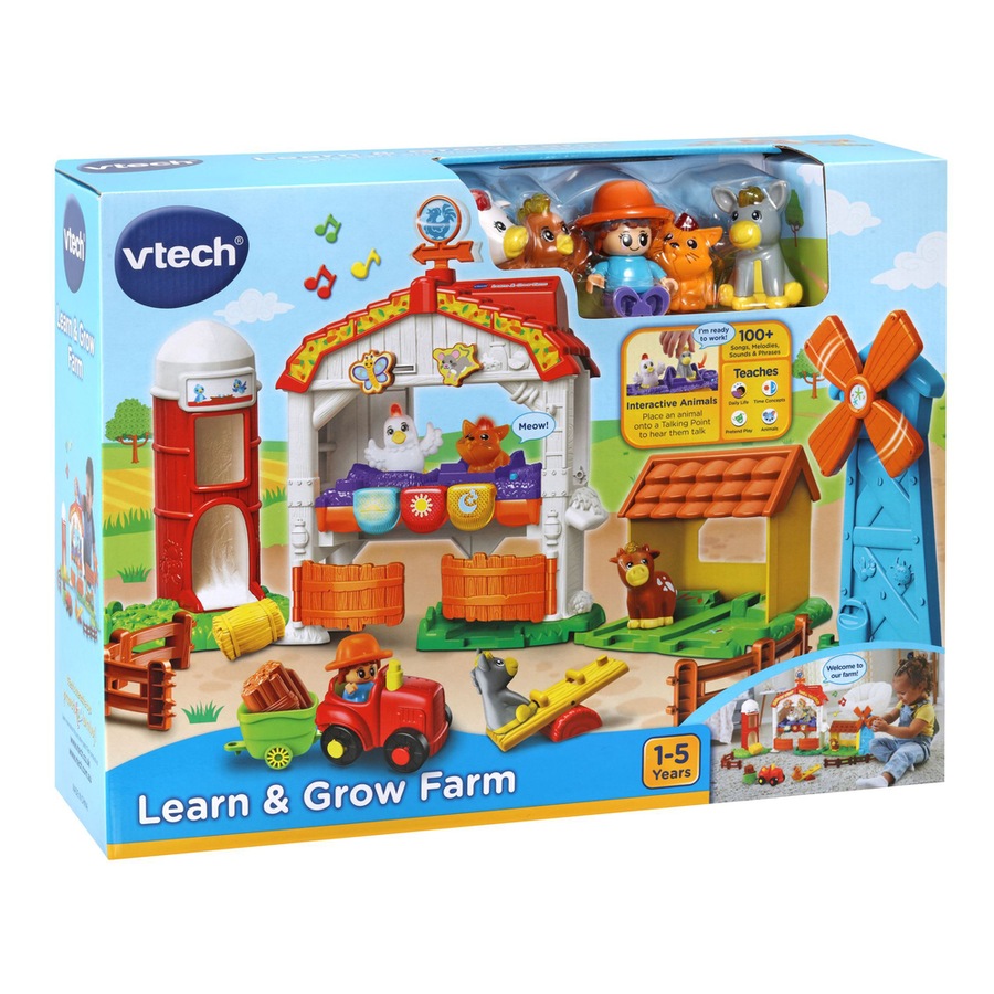 Buy Vtech Learn and Grow Farm Toy - Everyday Rewards Shop