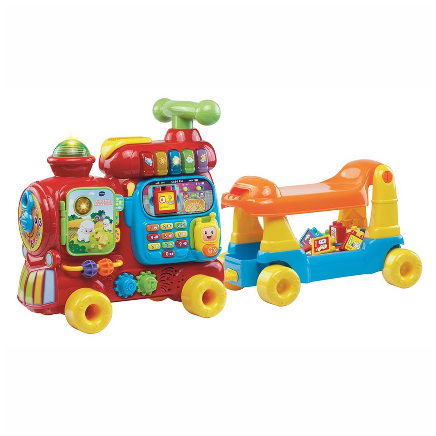 VTech Push and Ride Alphabet Train Ride-Along Toy