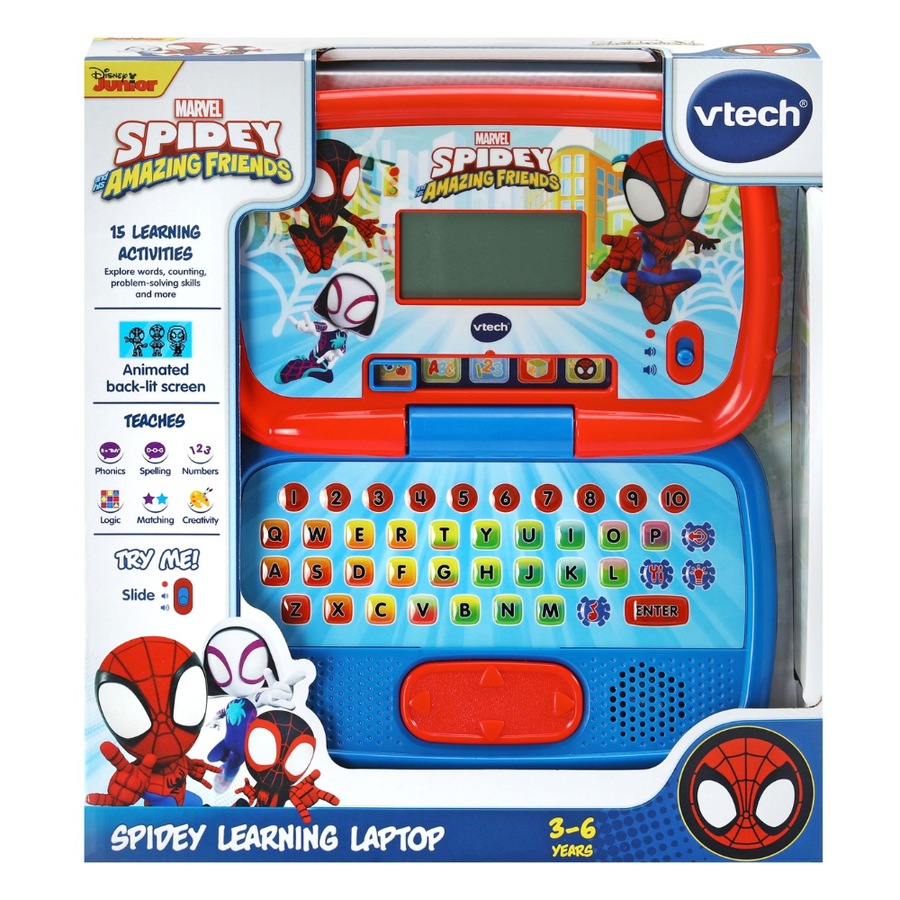 Buy VTech Spidey And His Amazing Friends Spidey Learning Laptop ...