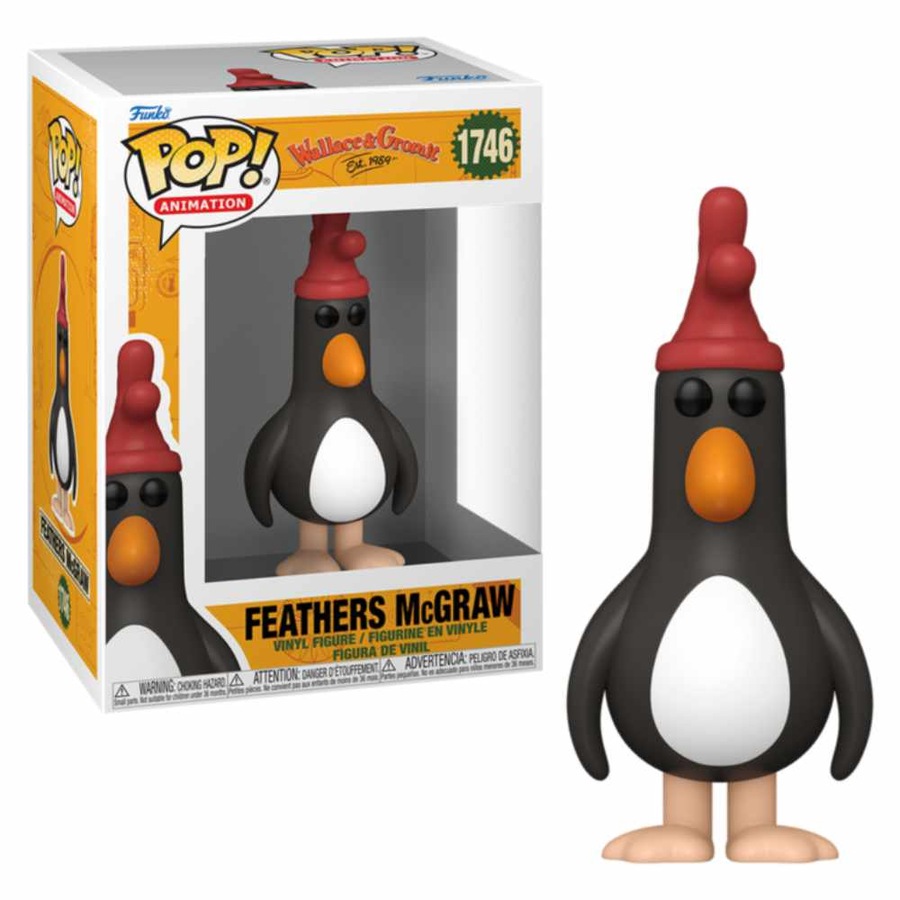 Wallace and Gromit: Vengeance Most Fowl Feathers McGraw Funko POP! Vinyl