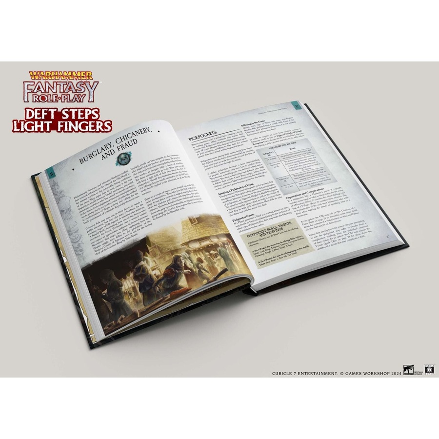 Warhammer Fantasy Roleplay Deft Steps Light Fingers