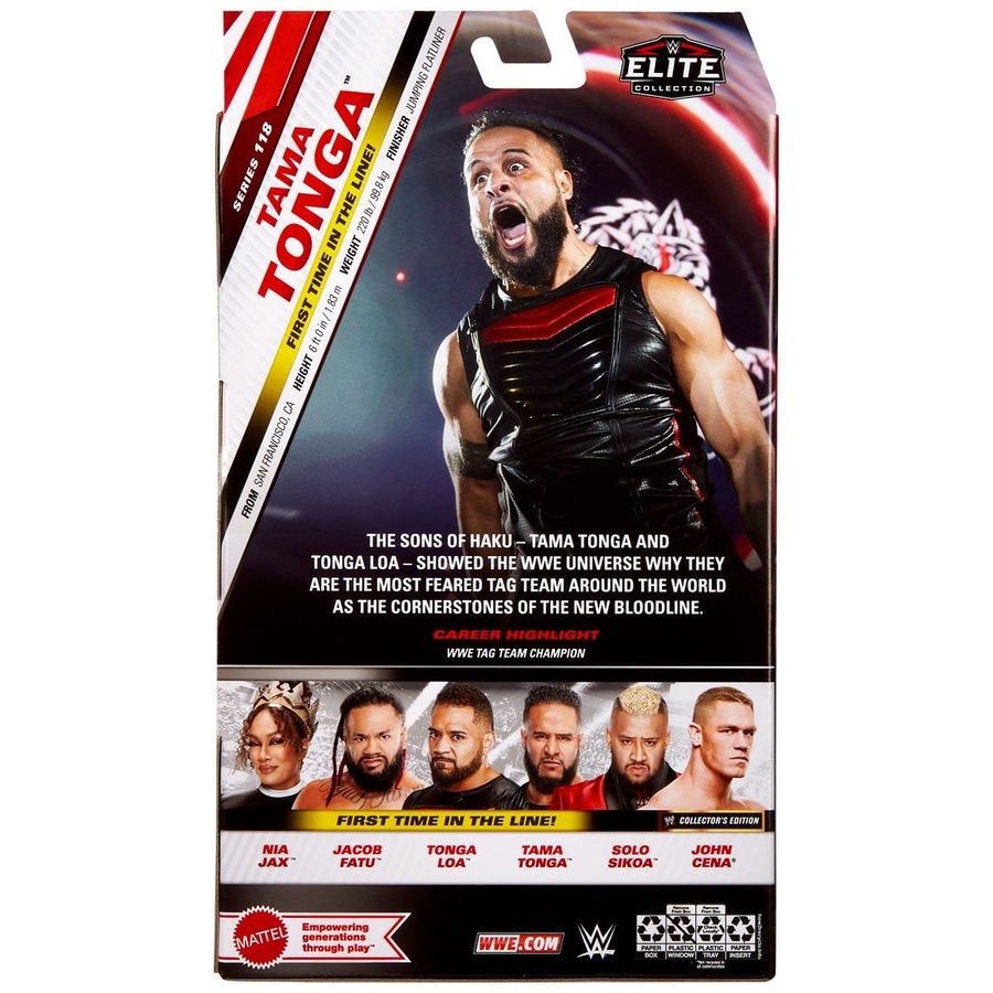 WWE Elite Collection Series 118 Tama Tonga Action Figure