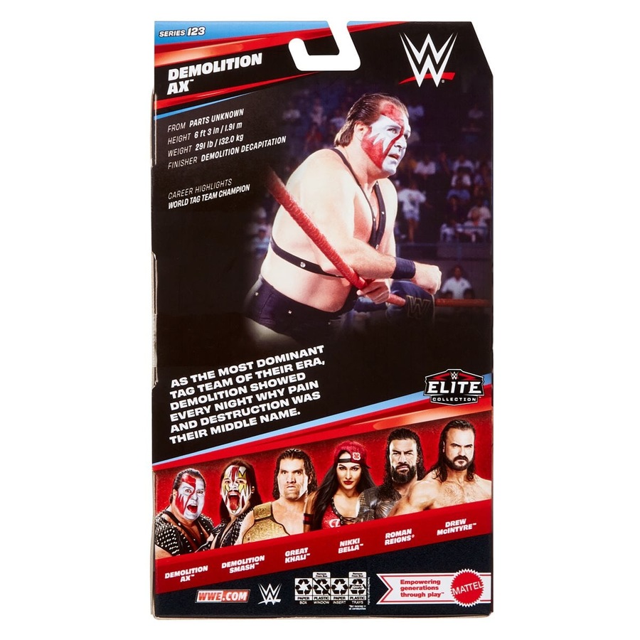 WWE Elite Collection Series 123 Demolition Ax Action Figure