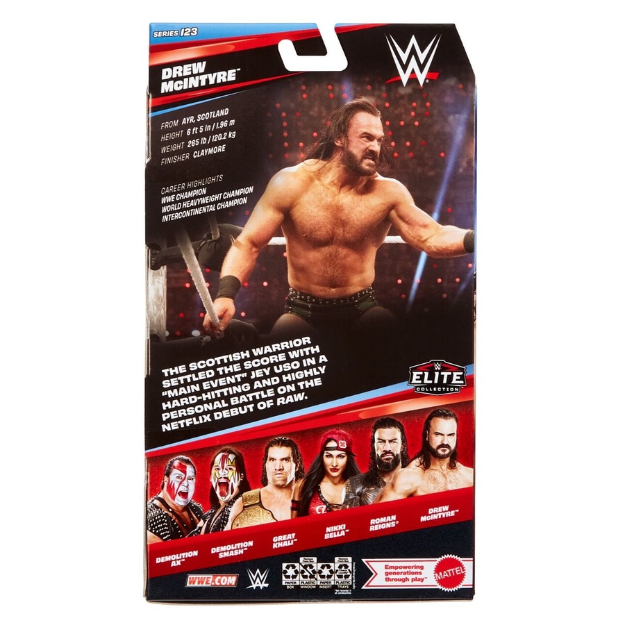 WWE Elite Collection Series 123 Drew McIntyre Action Figure