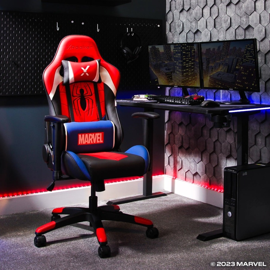 X Rocker Champion Compact Office Gaming Chair - Spider-Man