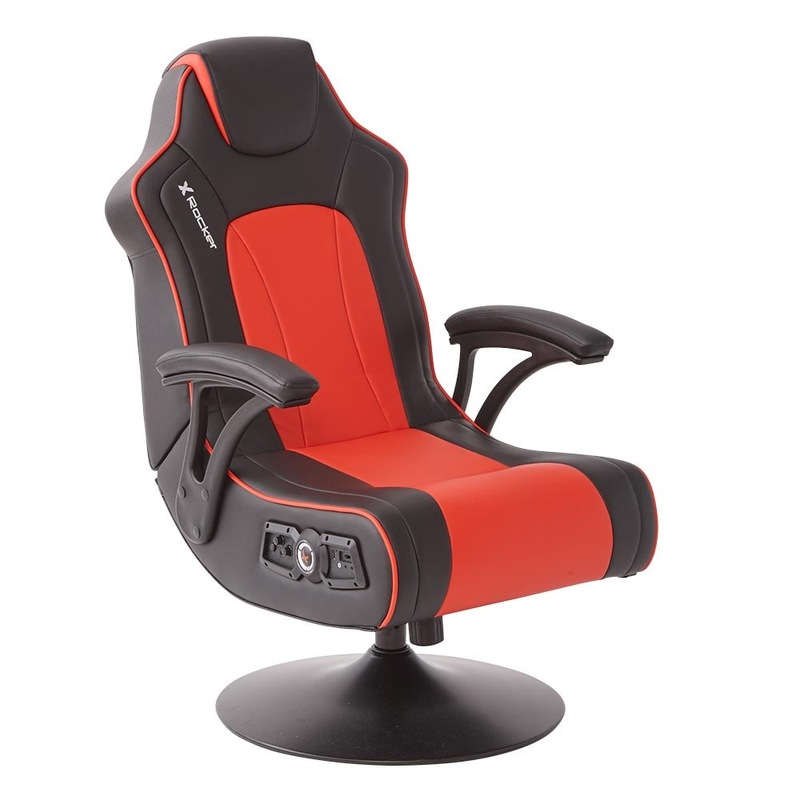 Buy X Rocker Torque Wireless 2.1 Red and Black Gaming Chair MyDeal
