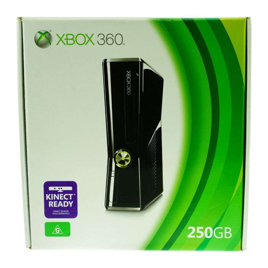 Xbox 360 Slim Console 250GB (Matte Black)
