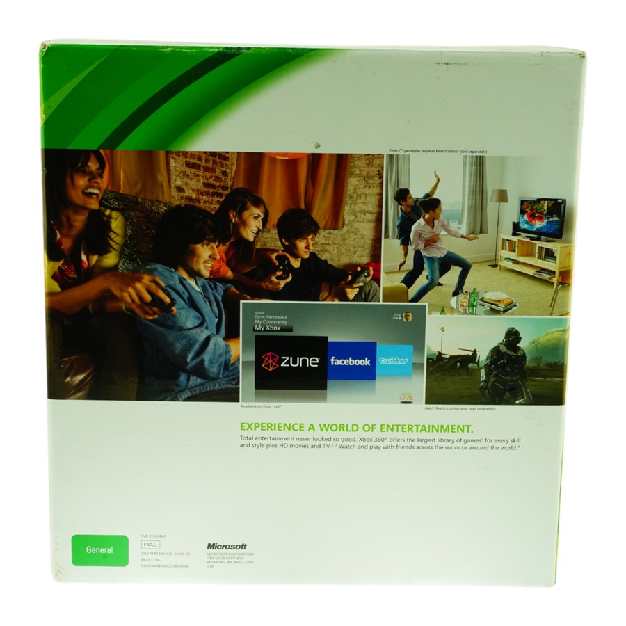 Xbox 360 Slim Console 250GB (Matte Black)