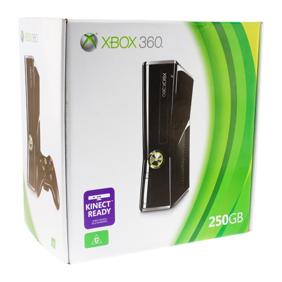 Xbox 360 Slim Console 250GB (Matte Black)