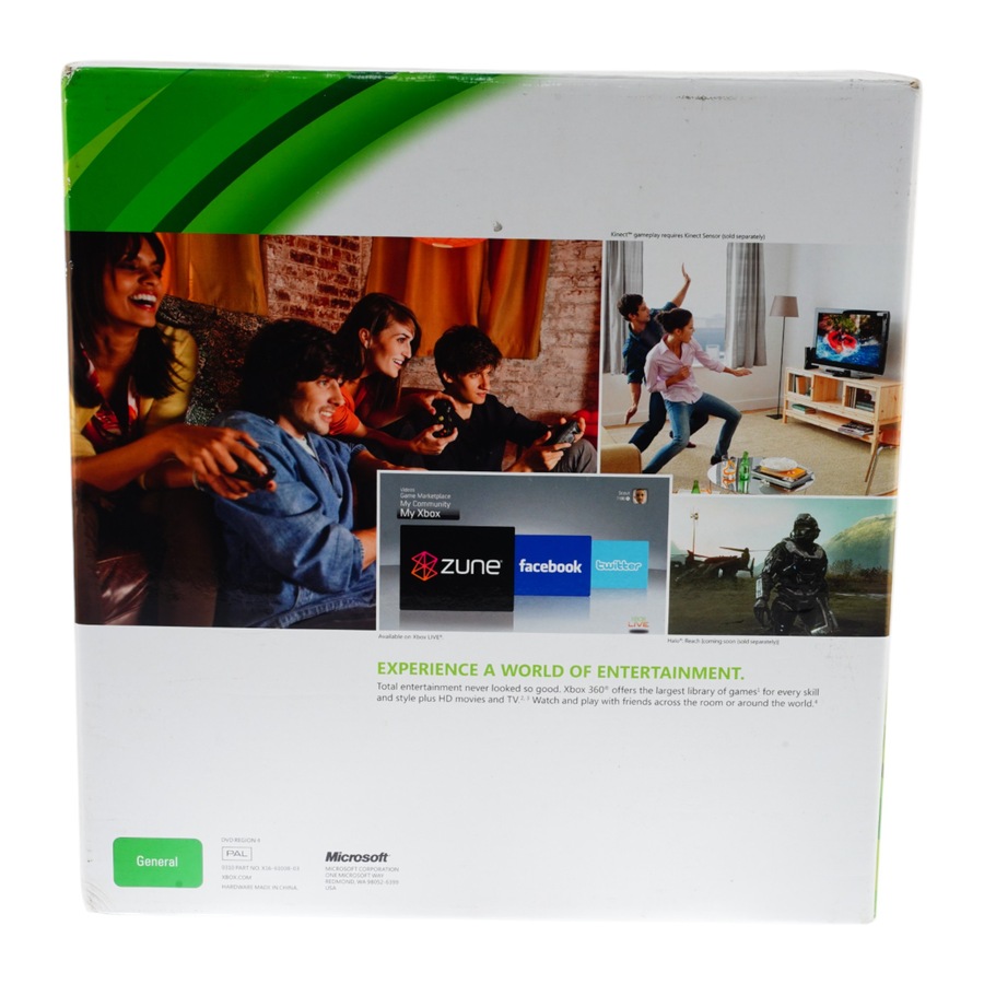 Xbox 360 Slim Console 250GB (Matte Black)