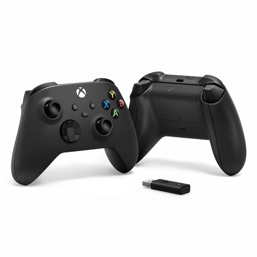 Xbox Wireless Controller + Wireless Adapter (Carbon Black)