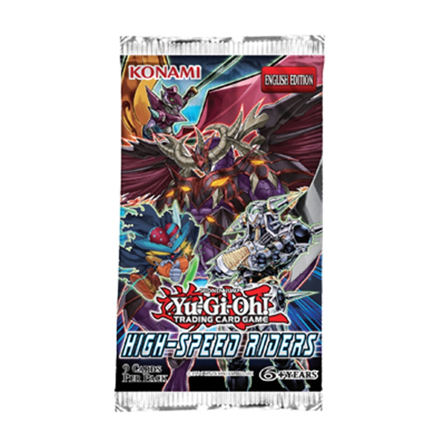 Buy Yu-Gi-Oh! High-Speed Riders Booster Pack - Everyday Rewards Shop