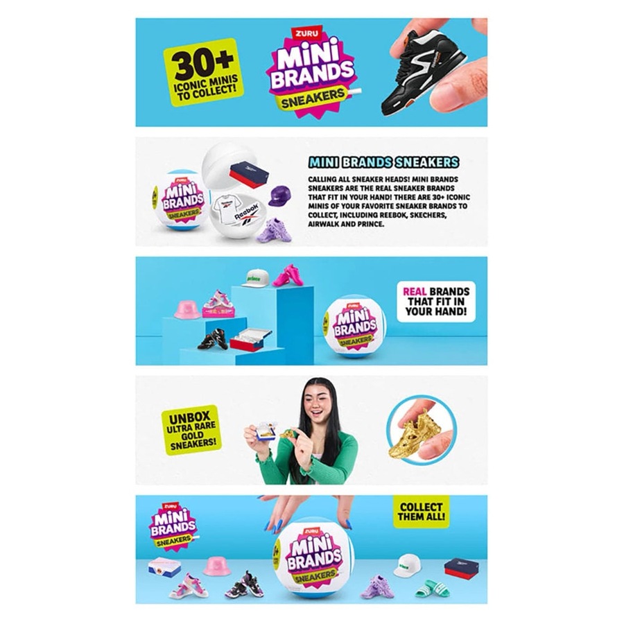 Zuru Blind Ball: Mini Brands Sneakers (One Capsule)