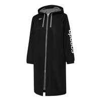 Speedo Unisex Logo Deck Coat Youth + Adult Black