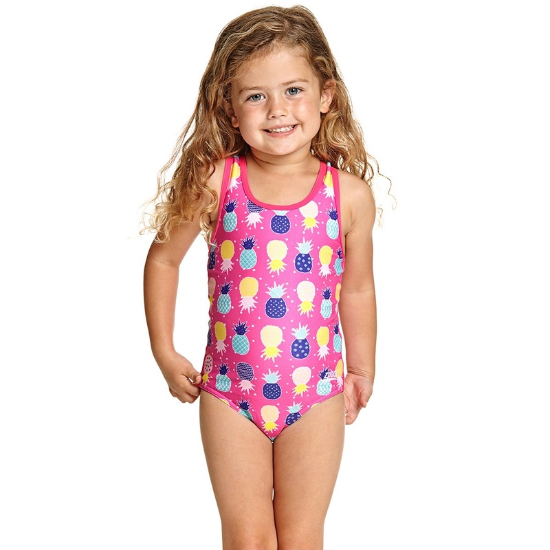 Buy Zoggs Tots Girls Pine Crush Actionback - MyDeal